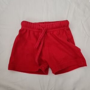 Resinta infant boy 9-12m red shorts #KK8